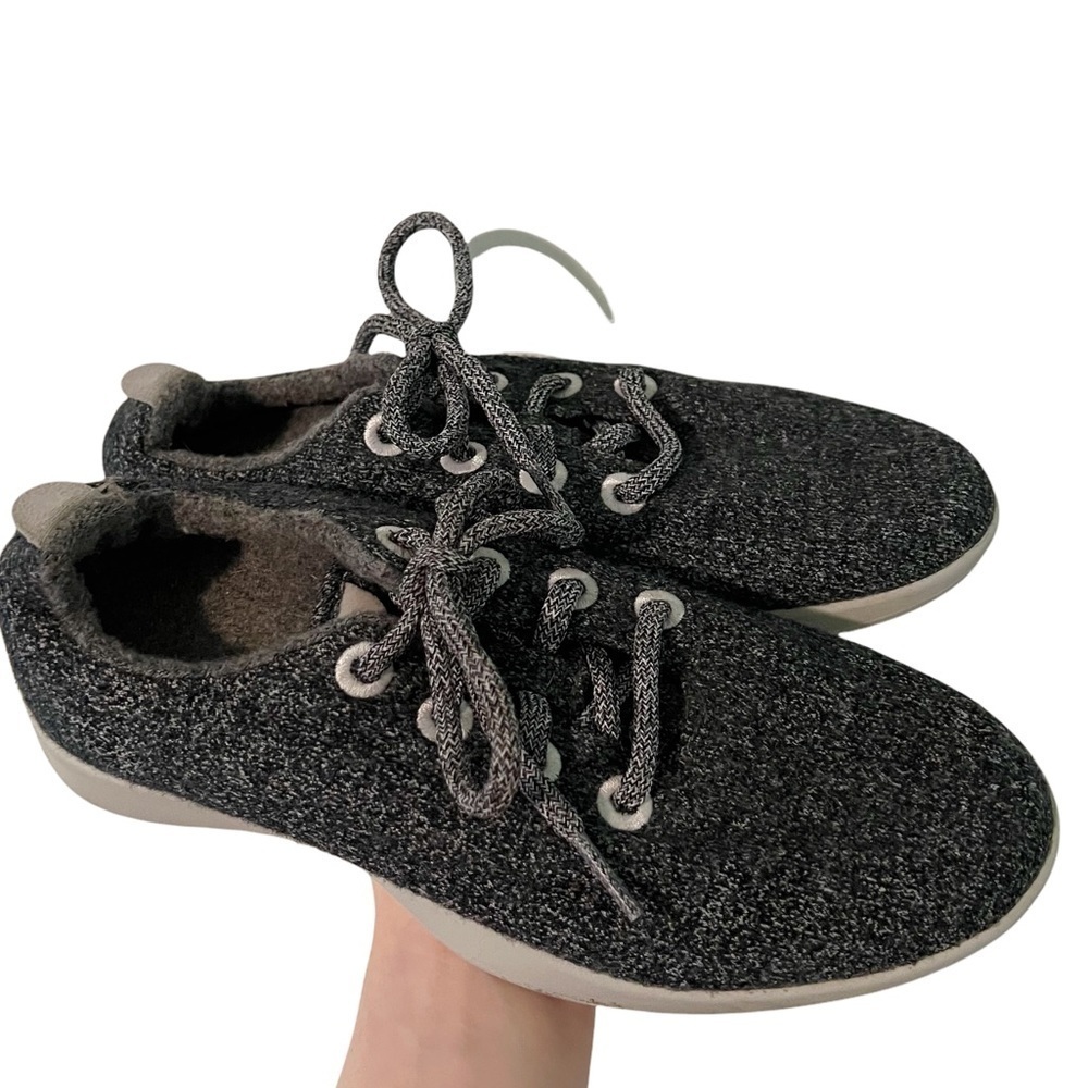 Allbirds Women's The Wool Runners Running Shoes in Natural Gray
